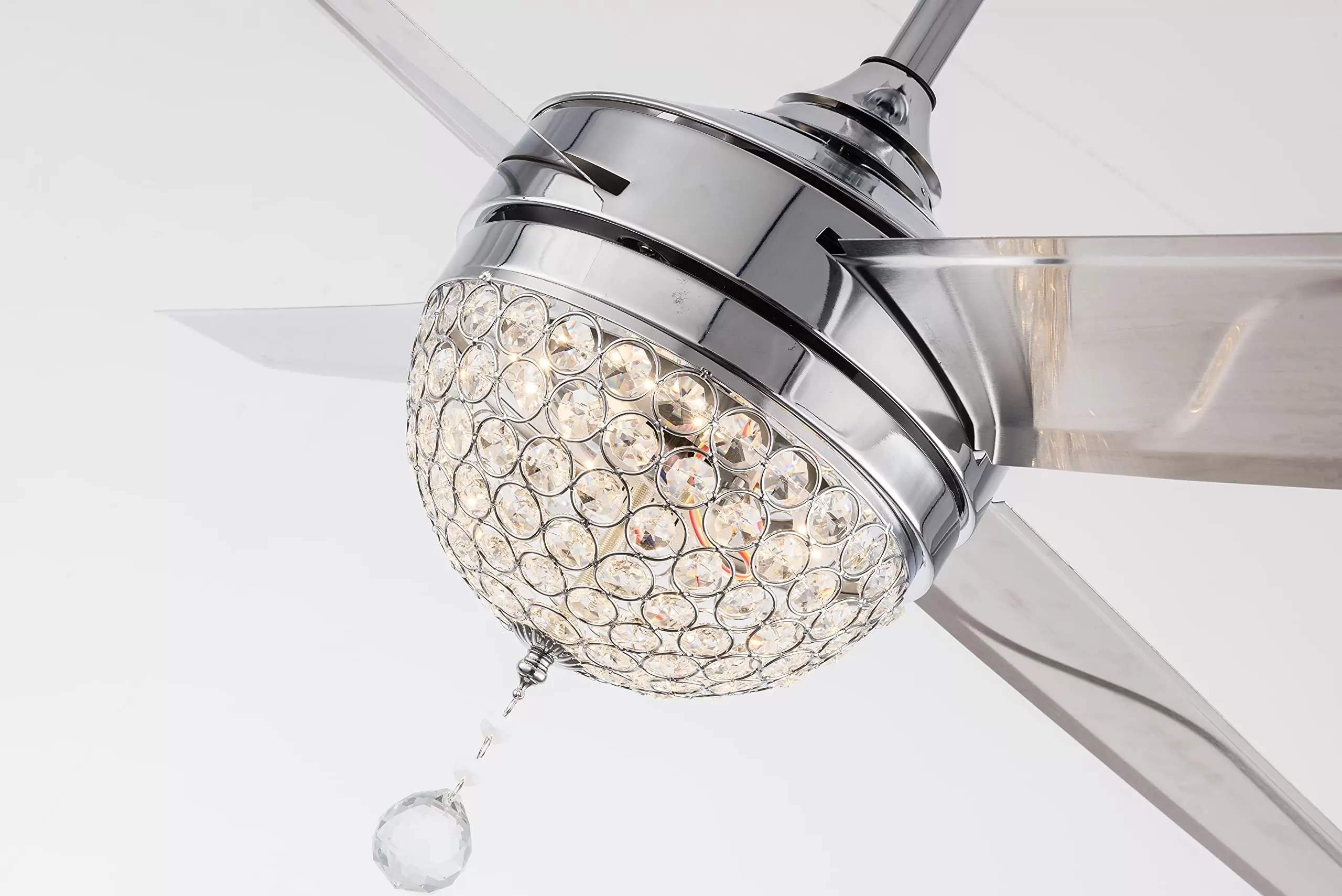 Modern ceiling fan with lighting and remote control 44" dimmable LED 220 V Modern ceiling fan with lighting and remote control 44" dimmable LED 220 V