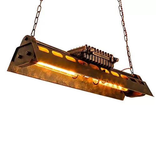 Vintage Pendant Light Retro Lamp Iron Style Chandelier Hanging Lamp Ceiling Light Industrial Lamps for Living Room Dining Room Dining Room Bar