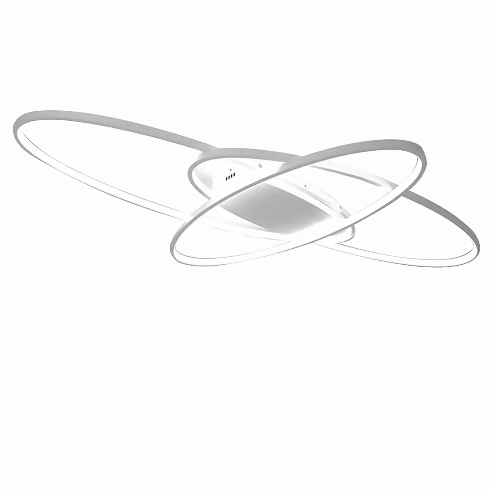 LED Ceiling Light for Bedroom - 95 x 65 cm - White - Dimmable with Remote Control