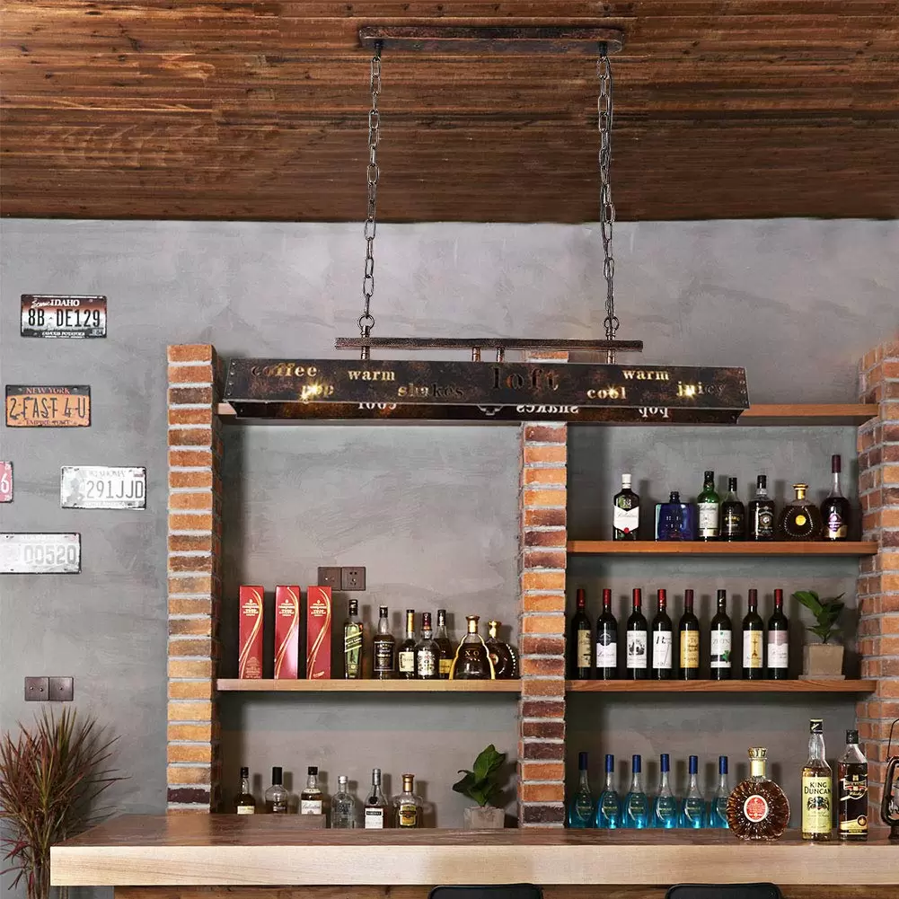 80 X 14 X 22 CM Vintage Industrial Iron Style Pendant Lamp Retro Pendant Chandelier For Living Room Cellar Restaurant Bar E27 80 X 14 X 22 CM Vintage Industrial Iron Style Pendant Lamp Retro Pendant Chandelier For Living Room Cellar Restaurant Bar E27