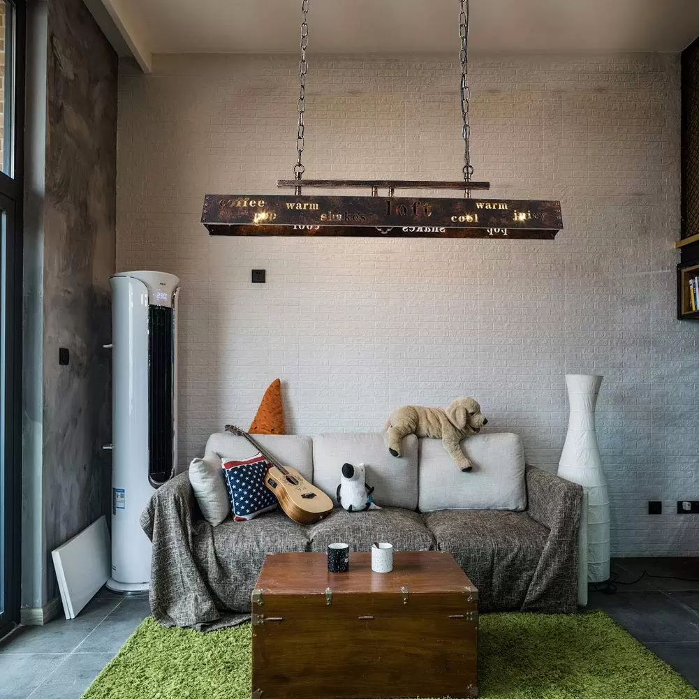 80 X 14 X 22 CM Vintage Industrial Iron Style Pendant Lamp Retro Pendant Chandelier For Living Room Cellar Restaurant Bar E27 80 X 14 X 22 CM Vintage Industrial Iron Style Pendant Lamp Retro Pendant Chandelier For Living Room Cellar Restaurant Bar E27