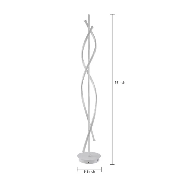 LED Floor Lamp 220V 30W Dimmable, 1.35m, Stylish Design Floor Lamp for Bedroom, Reading Lamp