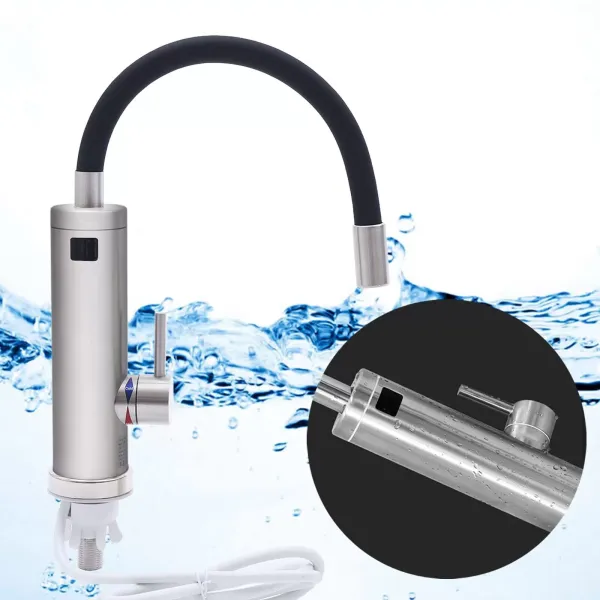 360° Electric Instant Hot Water Faucet 3000w Watt Kitchen Faucet Instant Hot Water Heater Faucet For Home 220v High-quality Materials Easy To Install