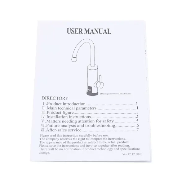 360° Electric Instant Hot Water Faucet 3000w Watt Kitchen Faucet Instant Hot Water Heater Faucet For Home 220v High-quality Materials Easy To Install