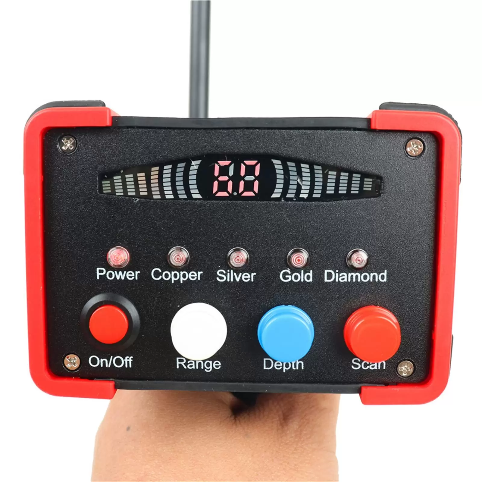 Silver Diamond Metal Detector - Gold Metal Detector - Used to detect gold, silver, copper. Silver Diamond Metal Detector - Gold Metal Detector - Used to detect gold, silver, copper.