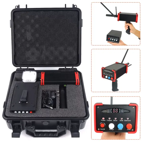 Silver Diamond Metal Detector - Gold Metal Detector - Used to detect gold, silver, copper.