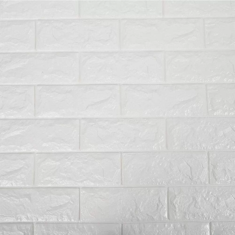 3D PE Foam Wall Paper Self-Adhesive Soft Anti-Collision Wall Decor for Bathroom Balcony Kitchen 70x77cm 3D PE Foam Wall Paper Self-Adhesive Soft Anti-Collision Wall Decor for Bathroom Balcony Kitchen 70x77cm