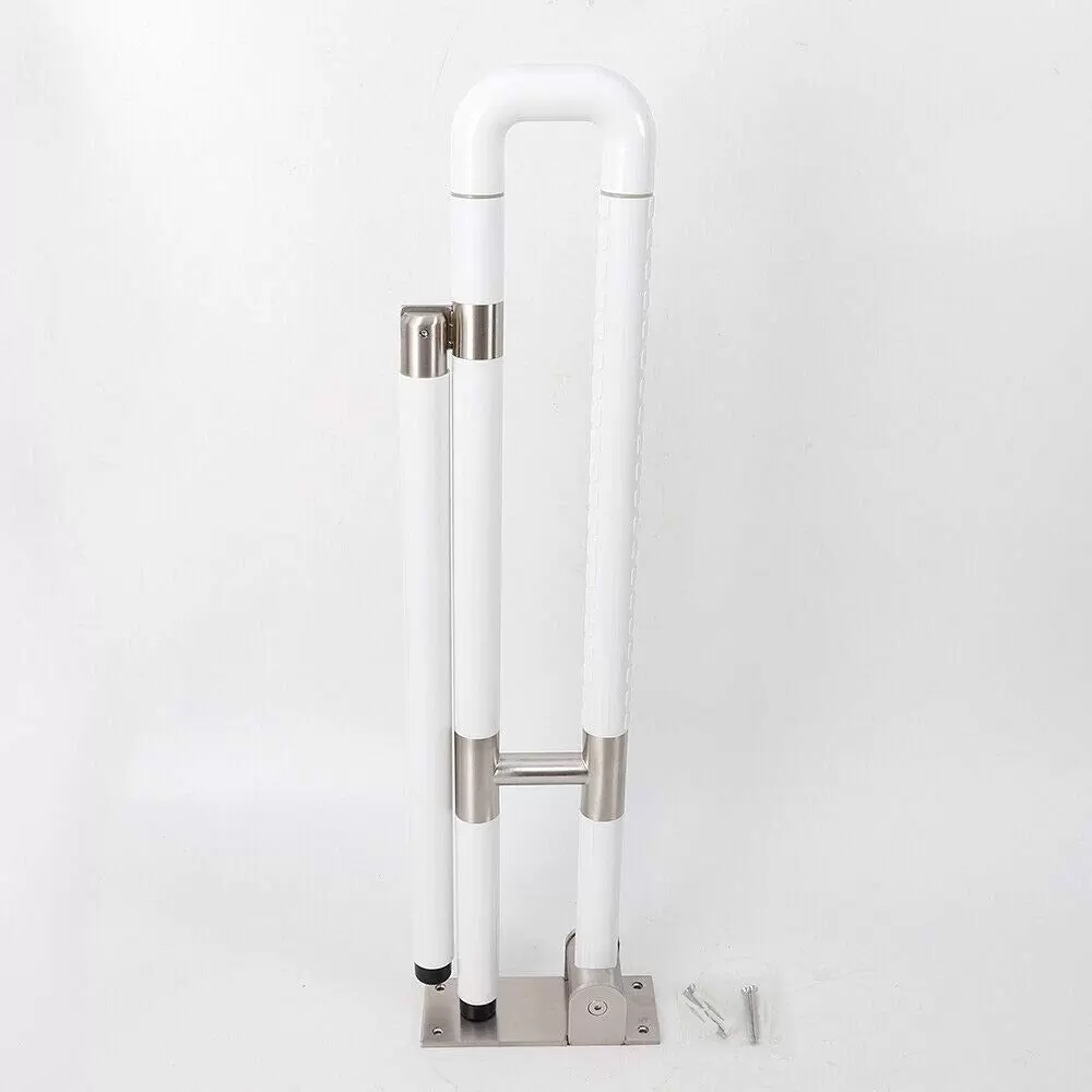60CM Folding Grab Bars for Seniors Tub Handle Made of Steel Bathroom Safety Hand Rails Disabled Grab Toilet Grab Bar Disability Aid Support 60CM Folding Grab Bars for Seniors Tub Handle Made of Steel Bathroom Safety Hand Rails Disabled Grab Toilet Grab Bar Disability Aid Support