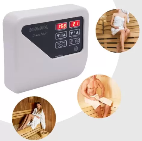 Control Unit Sauna Heater Control Unit 3-9KW 40-105℃ 220V-245V