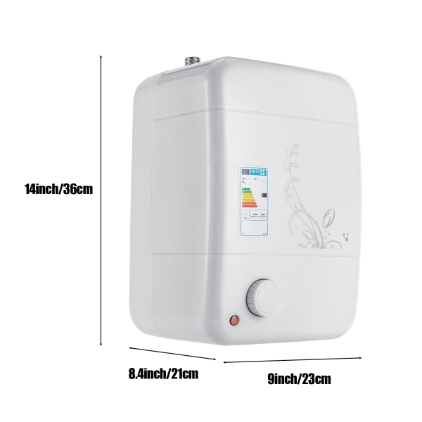 8 Liters Compact Electrical Appliances-plug and Play Suitable for Under the Sink Separated Water Constant Temperature No Dripping Electric Water Heater