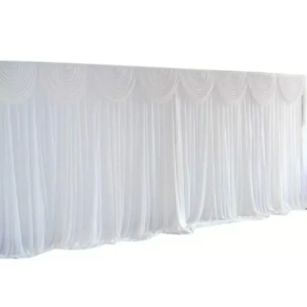 White tulle backdrop curtain for window - 3m x 3m White tulle backdrop curtain for window - 3m x 3m
