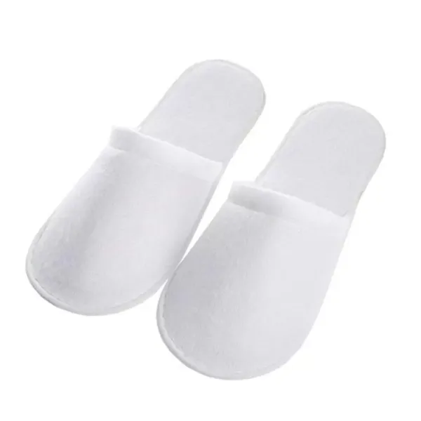 CNCEST 100 Pairs Disposable Slippers Unisex Non-Slip Slippers for Hotel and Spa Home and Guests