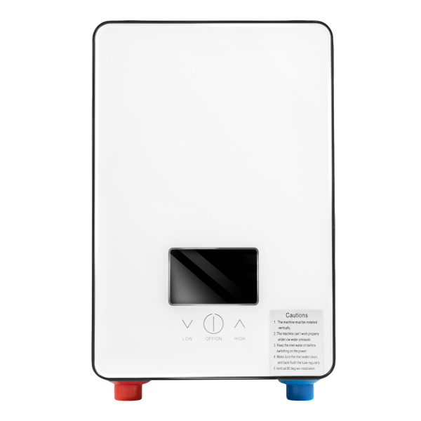 6500W Digital Electric Water Heater, Tankless Bath Shower Hot Water for Kitchen Bathroom Bathtub