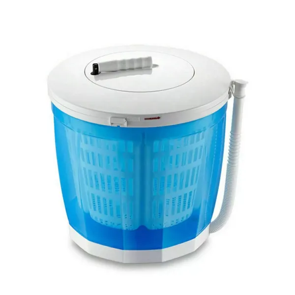 Portable Mini Traveling Outdoor Compact Spin Dryer Mini Manual Washing Machine 2 in 1 Outdoor Compact Washer Dryer for Dorms Apartments Camping Travel