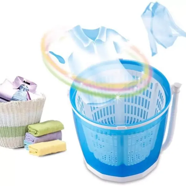 Portable Mini Traveling Outdoor Compact Spin Dryer Mini Manual Washing Machine 2 in 1 Outdoor Compact Washer Dryer for Dorms Apartments Camping Travel Portable Mini Traveling Outdoor Compact Spin Dryer Mini Manual Washing Machine 2 in 1 Outdoor Compact Washer Dryer for Dorms Apartments Camping Travel