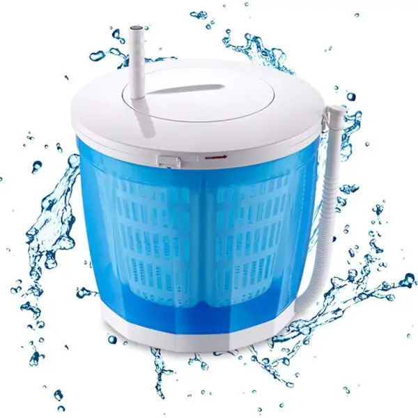 Portable Mini Traveling Outdoor Compact Spin Dryer Mini Manual Washing Machine 2 in 1 Outdoor Compact Washer Dryer for Dorms Apartments Camping Travel Portable Mini Traveling Outdoor Compact Spin Dryer Mini Manual Washing Machine 2 in 1 Outdoor Compact Washer Dryer for Dorms Apartments Camping Travel
