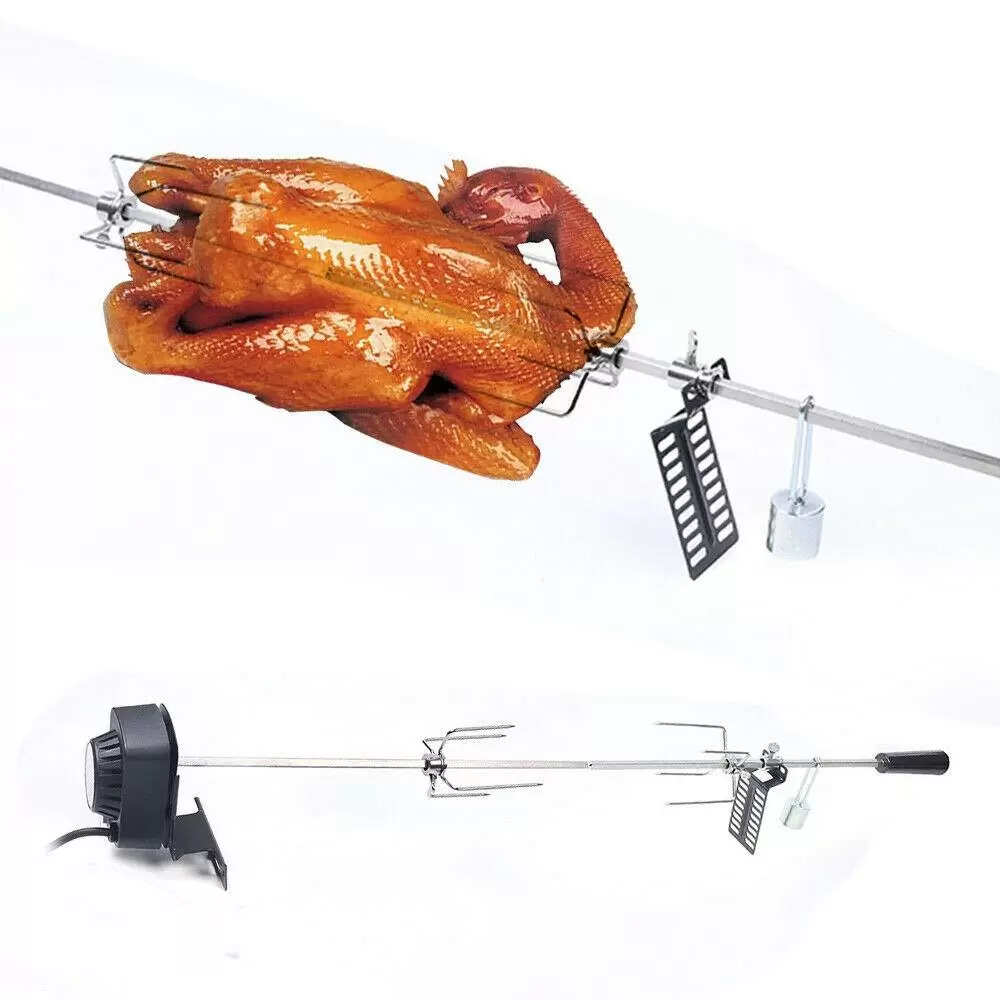 220V BBQ Grill Spit with Stainless Steel Motor Rotisserie Rotisserie Gas Grill Set 220V BBQ Grill Spit with Stainless Steel Motor Rotisserie Rotisserie Gas Grill Set