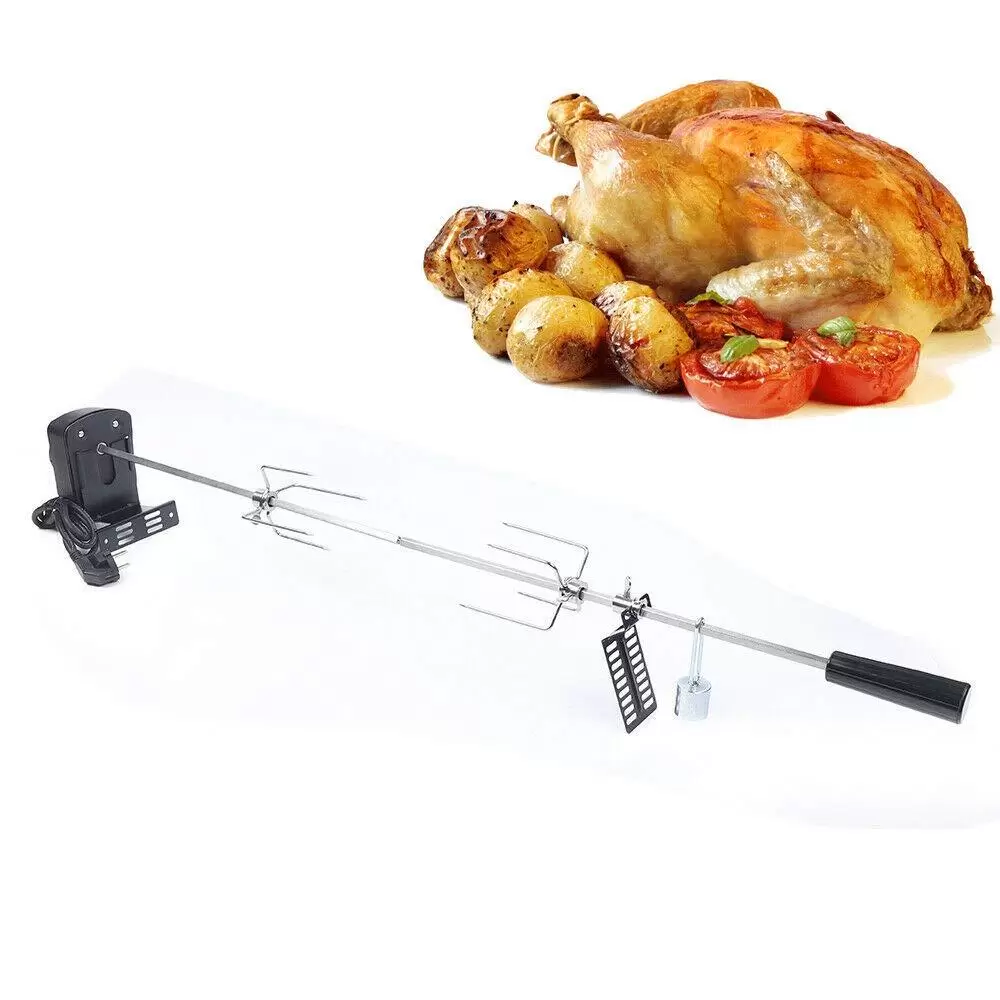 220V BBQ Grill Spit with Stainless Steel Motor Rotisserie Rotisserie Gas Grill Set 220V BBQ Grill Spit with Stainless Steel Motor Rotisserie Rotisserie Gas Grill Set