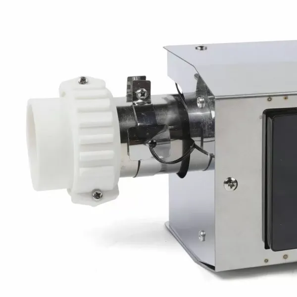 Swimming Pool Heat Pump, 3 kW, Stainless Steel, Electric Swimming Pool Heater, 3 kW Thermostat