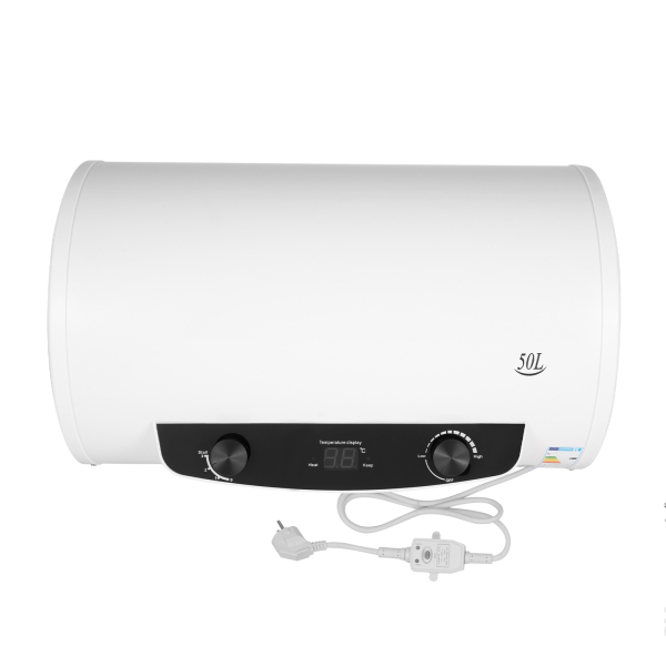 35L Digital Display Electric Water Heater Electric Water Heater Electric Hot Water Tank for Kitchen Bathroom Laundry Salon Garage White 2000W