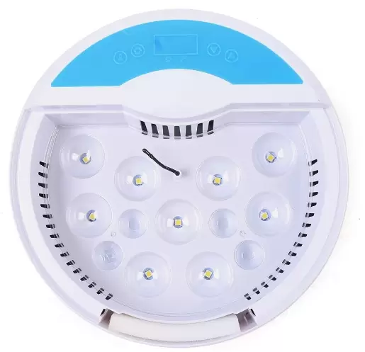 Fully Automatic 9 Egg Incubator with LED Temperature Display and Humidity Regulation for Poultry Eggs