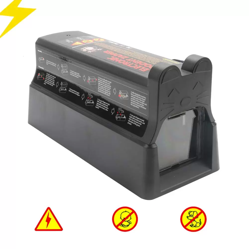 Electric Rat Traps for Family and Pets, Sanitary, Easy to Install, Reusable Pressure Traps Electric Rat Traps for Family and Pets, Sanitary, Easy to Install, Reusable Pressure Traps