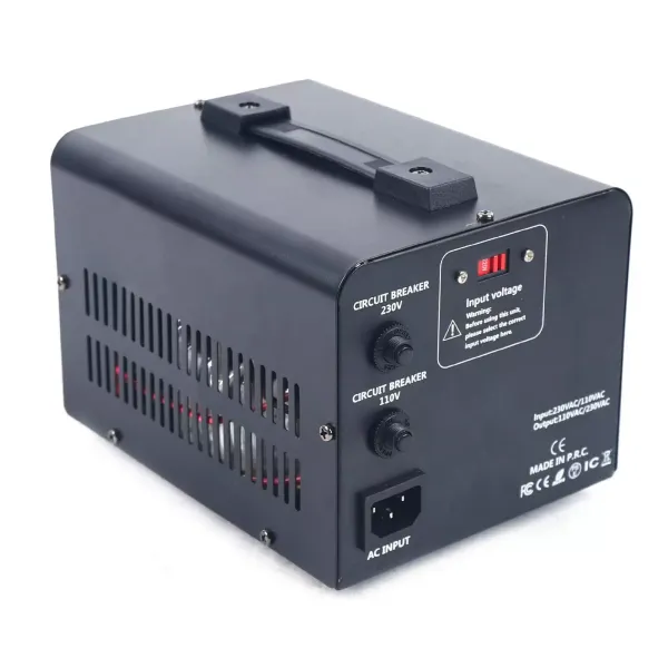 2000W Voltage Converter Heavy Duty Voltage Transformer Step-up Down 110V  230V  with Multiple Plugs and Overload Protection