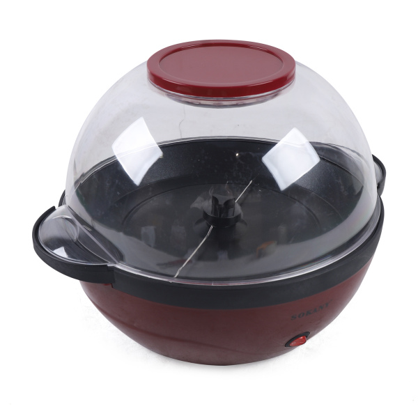 5 Liter Popcorn Maker For Home, Removable Blasting Plate With Non-stick Coating, Easy To Clean