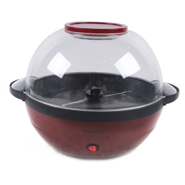 5 Liter Popcorn Maker For Home, Removable Blasting Plate With Non-stick Coating, Easy To Clean