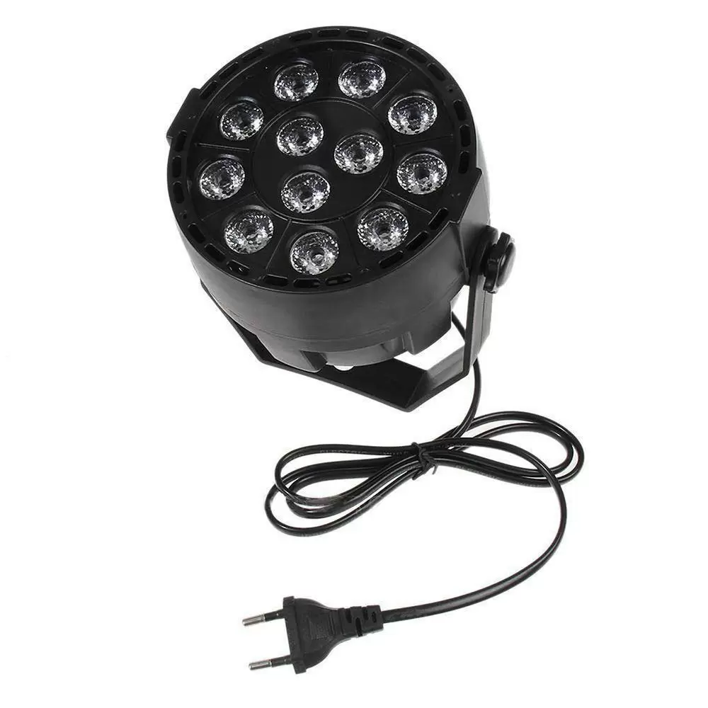 Par Light Multiple Control Modes Stage Light 4PCS Mini Par Light with Long Power Cord Practical Bracket for Birthday Parties