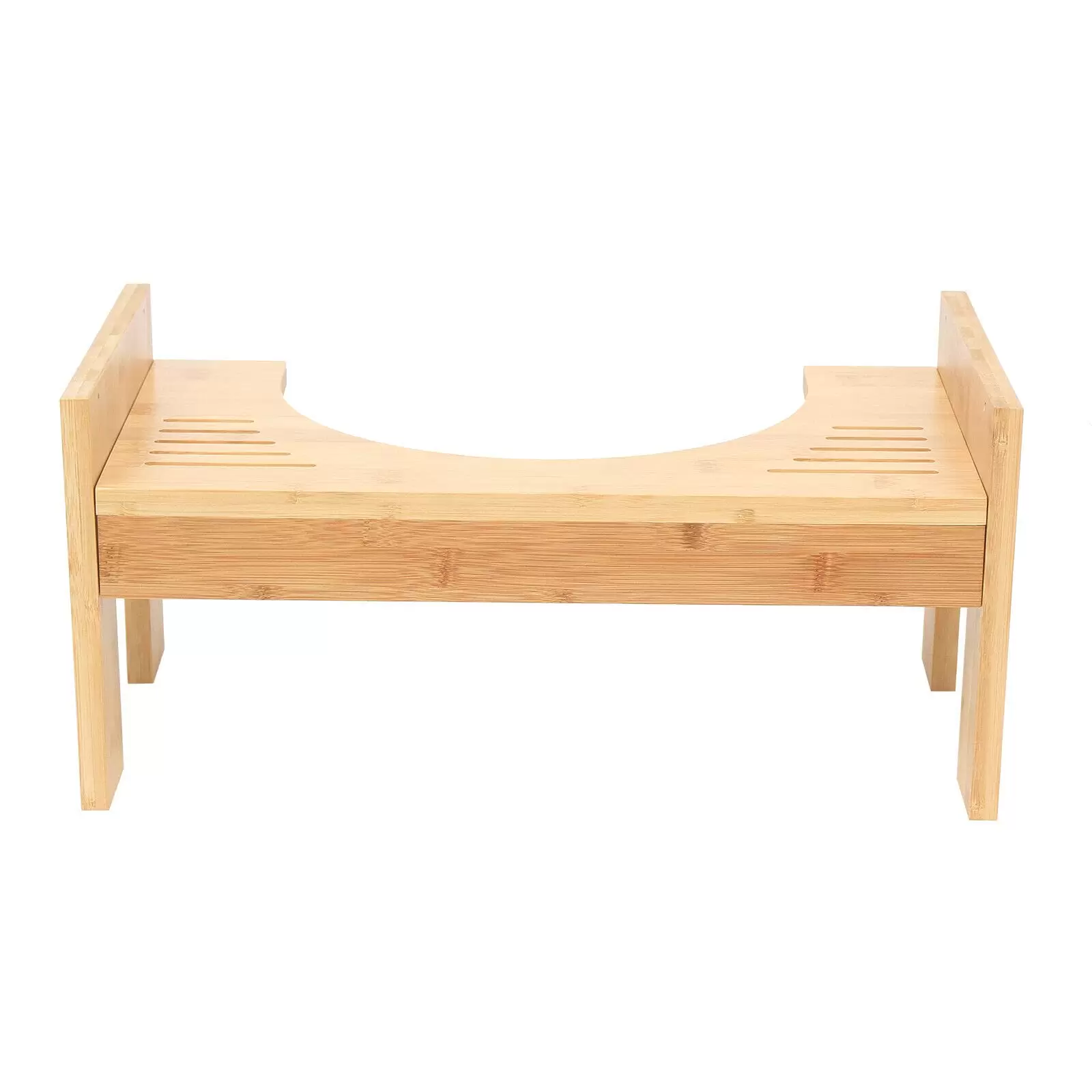 Bamboo toilet stool for children and adults against constipation and hemorrhoids
