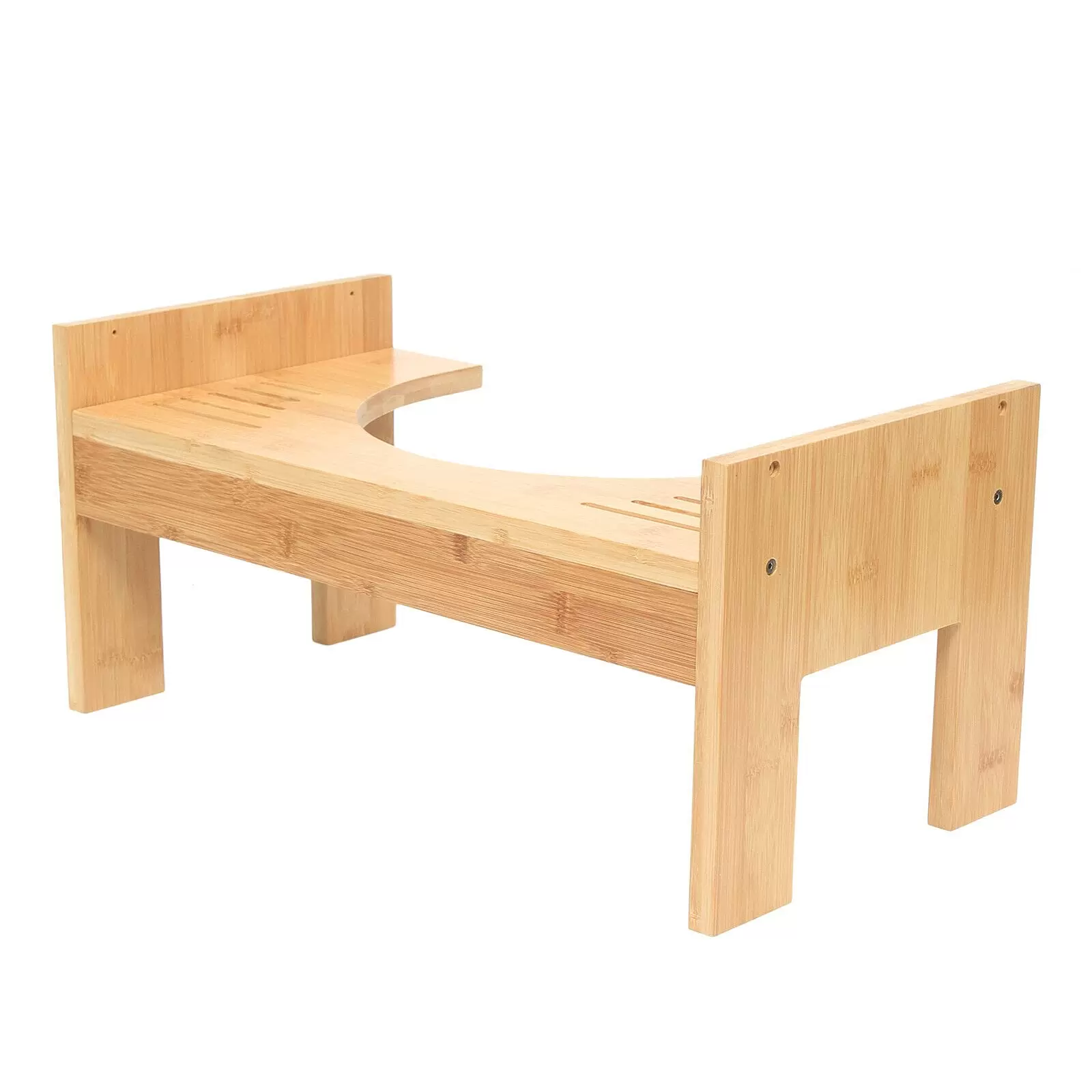 Bamboo toilet stool for children and adults against constipation and hemorrhoids Bamboo toilet stool for children and adults against constipation and hemorrhoids