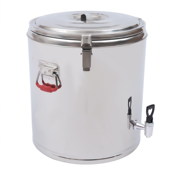 40L Stainless Steel Thermal &cold Transport Container with Tap and Pressure Compensation Valve 201 Stainless Steel Food-safe 40L Stainless Steel Thermal &cold Transport Container with Tap and Pressure Compensation Valve 201 Stainless Steel Food-safe
