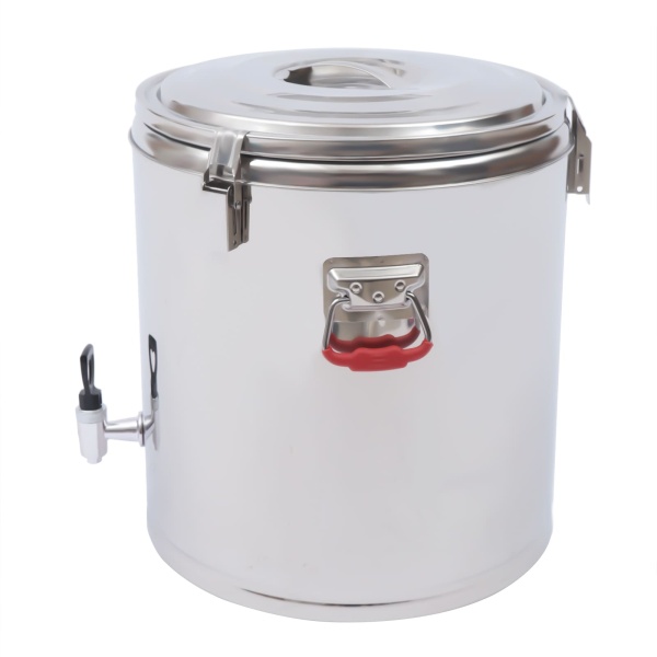 40L Stainless Steel Thermal &cold Transport Container with Tap and Pressure Compensation Valve 201 Stainless Steel Food-safe 40L Stainless Steel Thermal &cold Transport Container with Tap and Pressure Compensation Valve 201 Stainless Steel Food-safe