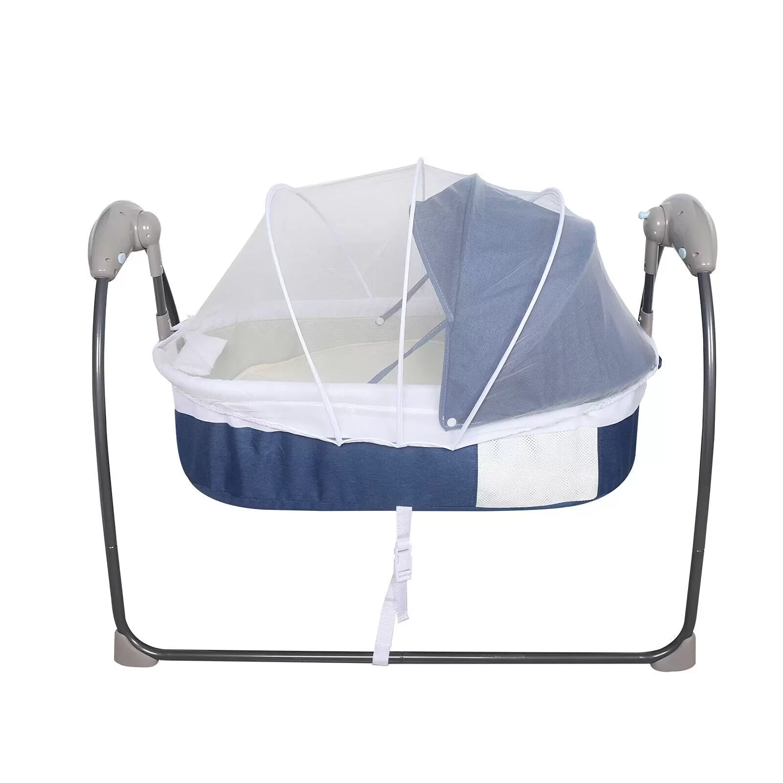 Electric Baby Bouncer Automatic Baby Cradle 3 Speed Swing Baby Rocking Bed for Cute Baby Suitable for All Seasons and Mosquito Prevention Electric Baby Bouncer Automatic Baby Cradle 3 Speed Swing Baby Rocking Bed for Cute Baby Suitable for All Seasons and Mosquito Prevention