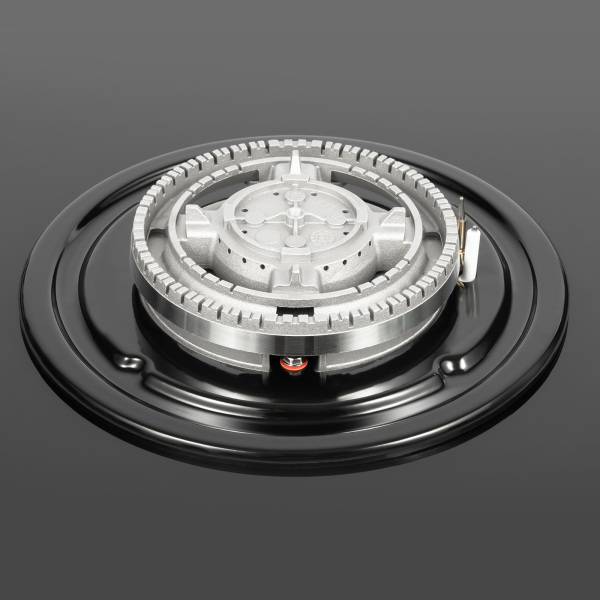 5 Burner Built In Gas Hob LPG/NG Automatic Pulse Ignition Glass Ceramic Propane For Natural Gas 35"Gas Cooktop Stove Top 5 Burners Tempered Glass Black