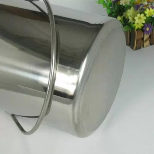 Stainless steel ice bucket with lid 6/12/20 l for milk, food and beverages Stainless steel ice bucket with lid 6/12/20 l for milk, food and beverages