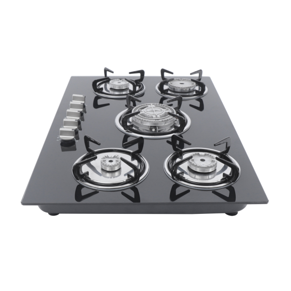 30" Stove Top Gas Cooktop Burner Kitchen Cooking LPG / Propane with 5 Burners Easy to Clean Built in Tempered Glass Gas Cooktop 5 Burners Kitchen