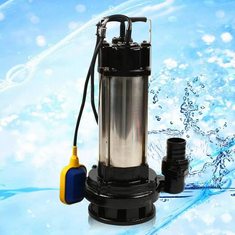 Submersible Sewage Pump 1500 W Stainless Steel 6 M Power Cable With Float 220V 2 Hp Suitable For Industry Robust Also Suitable For Domestic Use Submersible Sewage Pump 1500 W Stainless Steel 6 M Power Cable With Float 220V 2 Hp Suitable For Industry Robust Also Suitable For Domestic Use