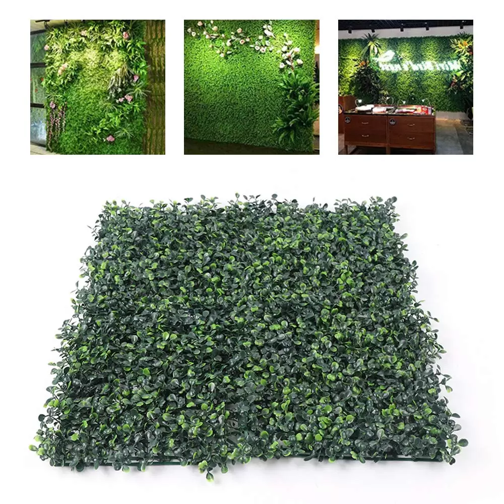 48 STK Artificial hedge Hanging plants Green wall as wall greening