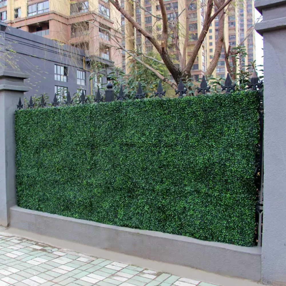 48 STK Artificial hedge Hanging plants Green wall as wall greening
