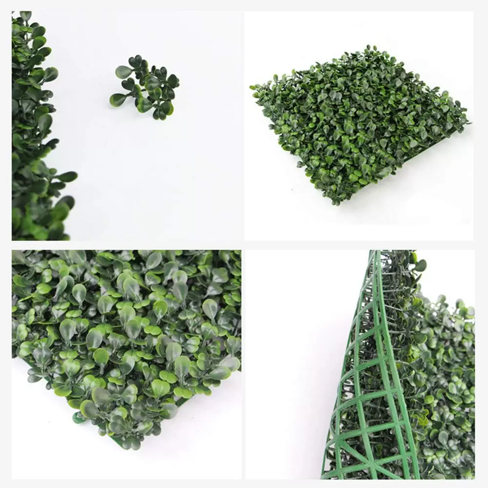 48 STK Artificial hedge Hanging plants Green wall as wall greening