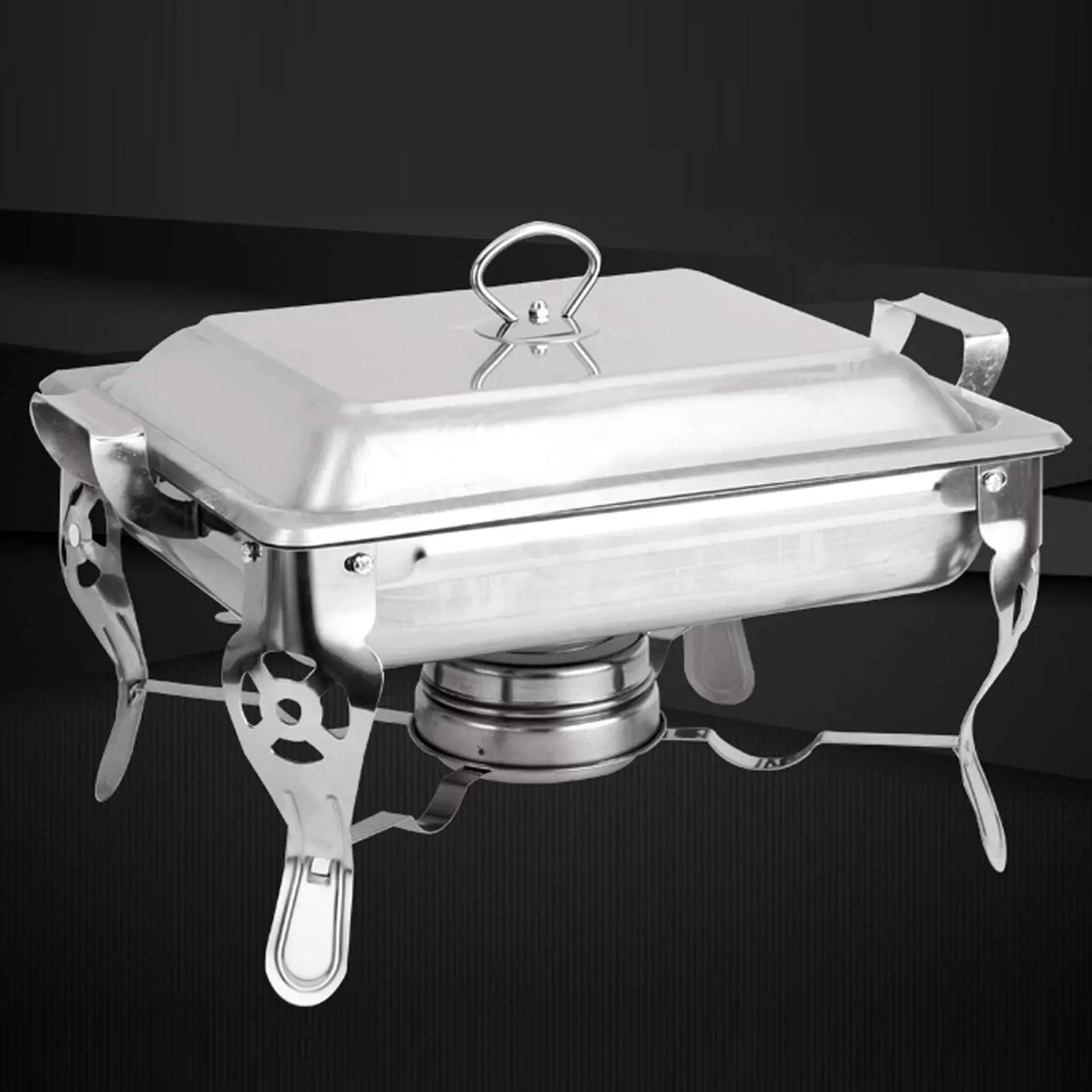 Stainless steel plate warmer - For hotels, restaurants, buffets or parties - Rectangular - 6 l Stainless steel plate warmer - For hotels, restaurants, buffets or parties - Rectangular - 6 l