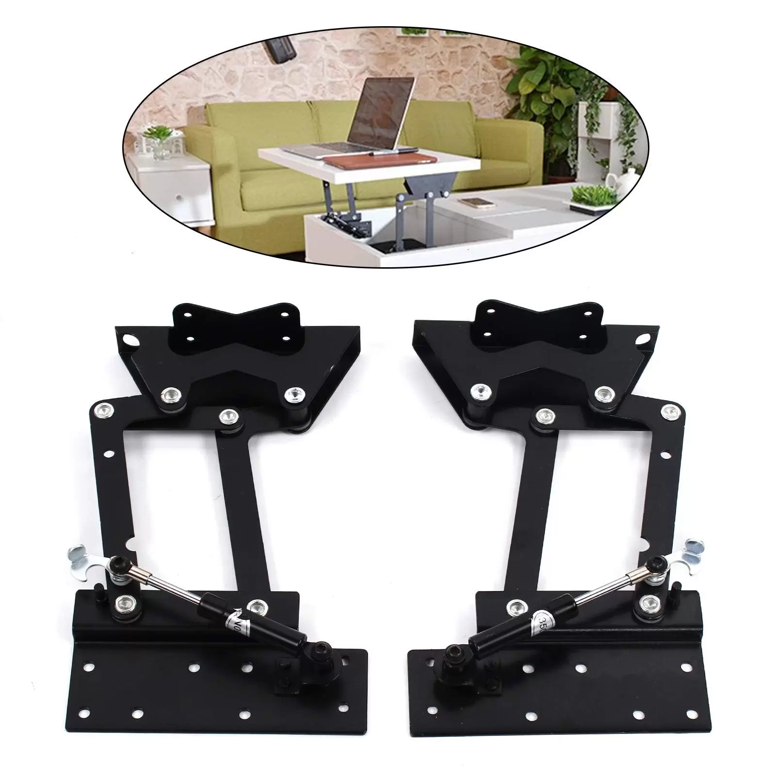 2 Pack Furniture Hinge Springs - Lift Spring - For Coffee Table 2 Pack Furniture Hinge Springs - Lift Spring - For Coffee Table