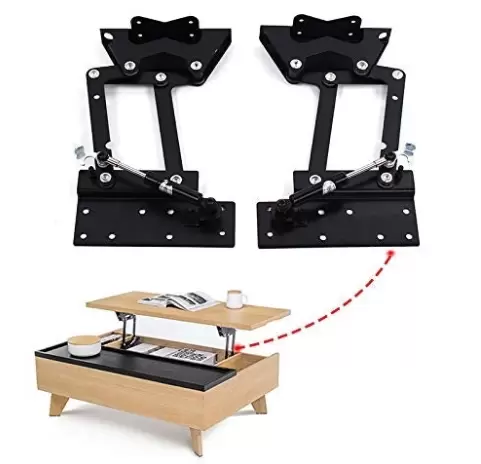 Lot de 2 ressorts de charnière pour meubles - Ressort de levage - Pour table basse
