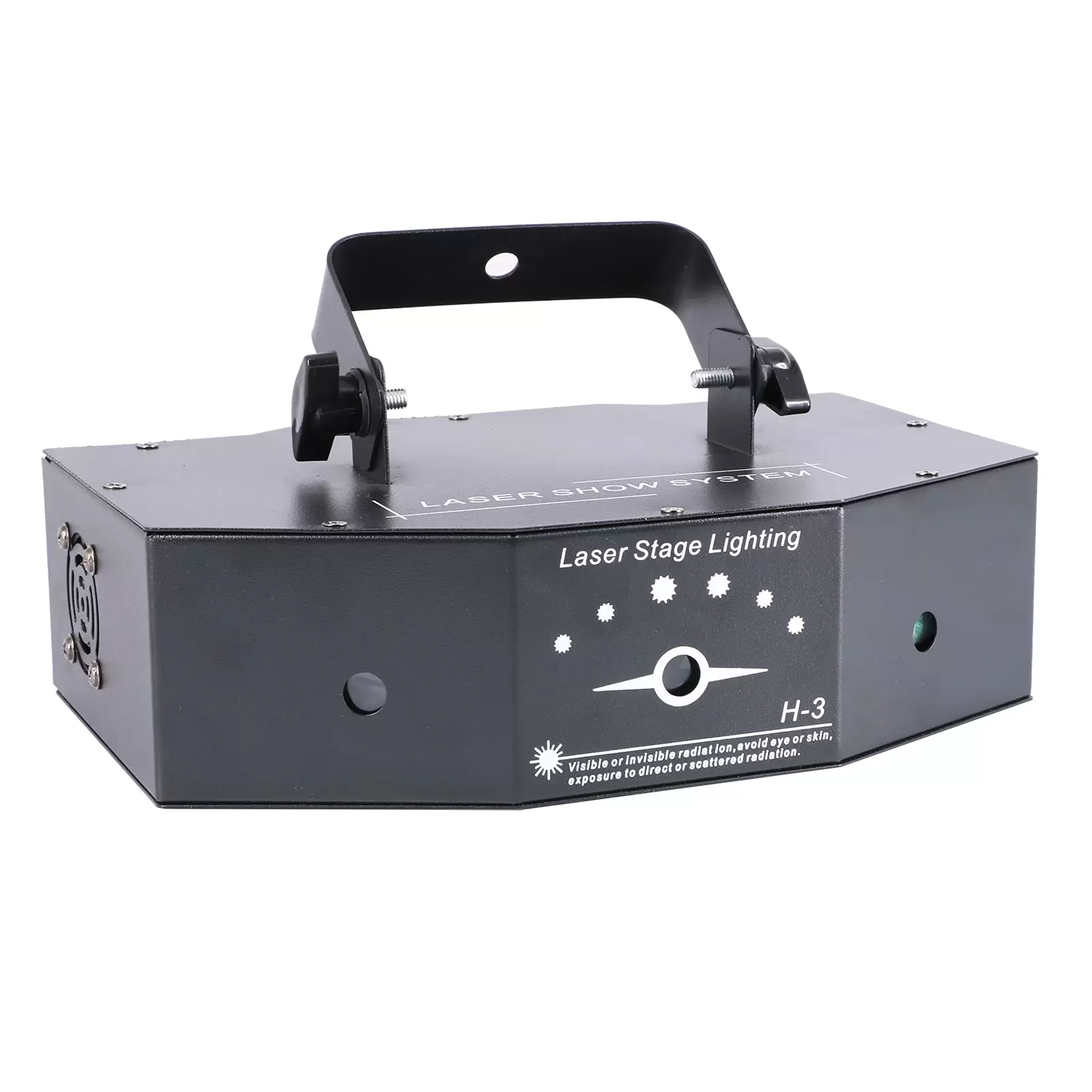 DMX 3 lens RGB color scanning beam disco lamp 500MW DJ bar projector light