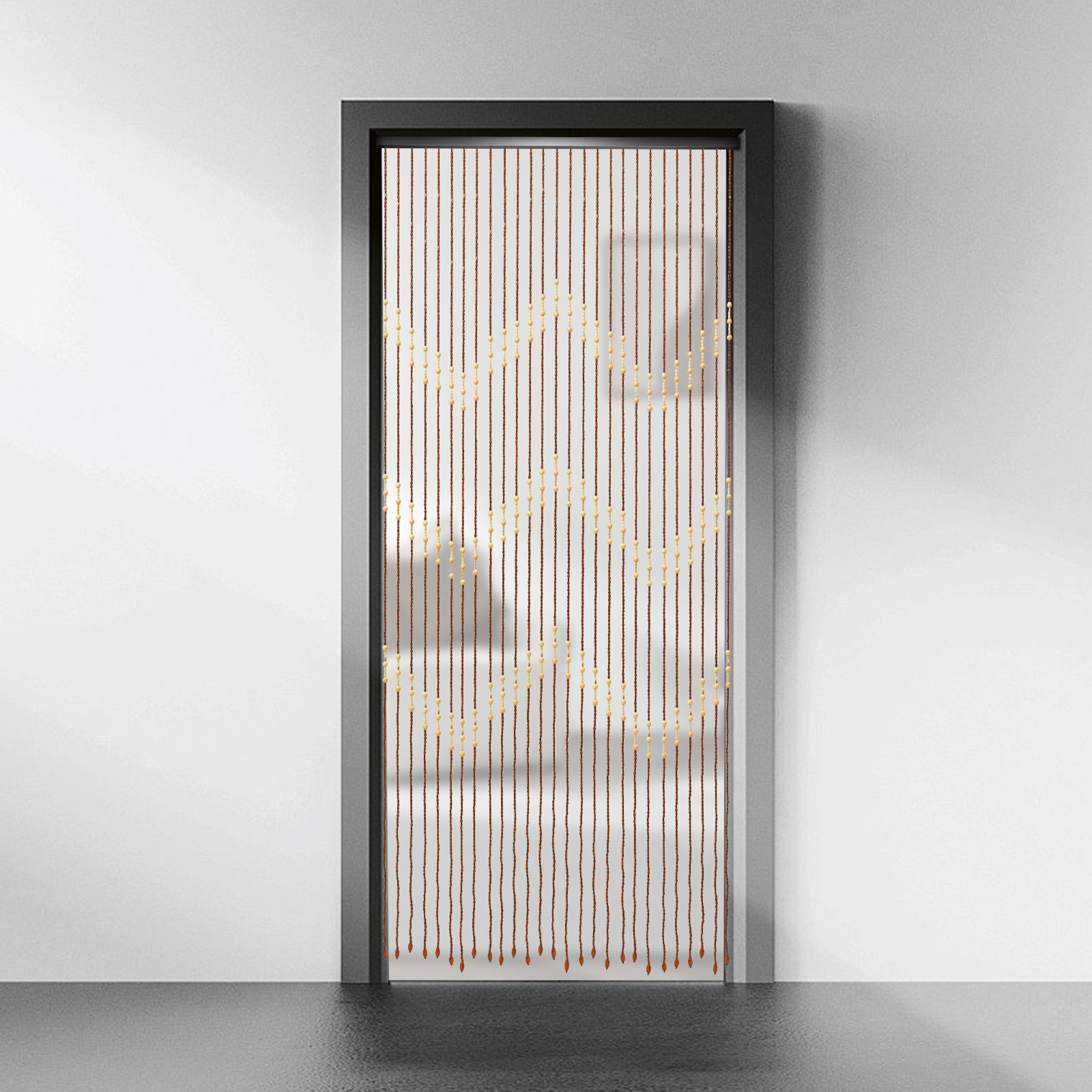 90cm*175cm*27 Wooden Bead Curtain - Door Curtain Partition Door Screen Panel Beaded String Curtain 90cm*175cm*27 Wooden Bead Curtain - Door Curtain Partition Door Screen Panel Beaded String Curtain
