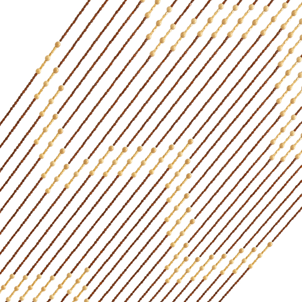 90cm*175cm*27 Wooden Bead Curtain - Door Curtain Partition Door Screen Panel Beaded String Curtain