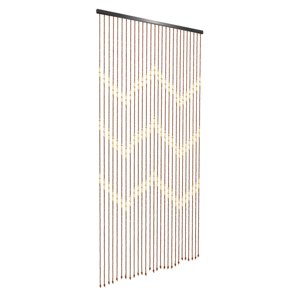 90cm*175cm*27 Wooden Bead Curtain - Door Curtain Partition Door Screen Panel Beaded String Curtain