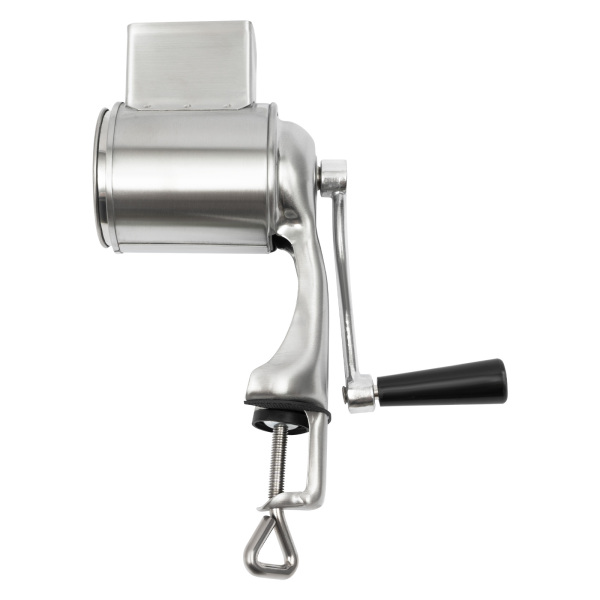 Stainless Steel Manual Vegetable Grater Manual Stainless Steel Rotary Grater with 5 Drum Blades Vegetable Cutter Cheese Grater Potato Grater